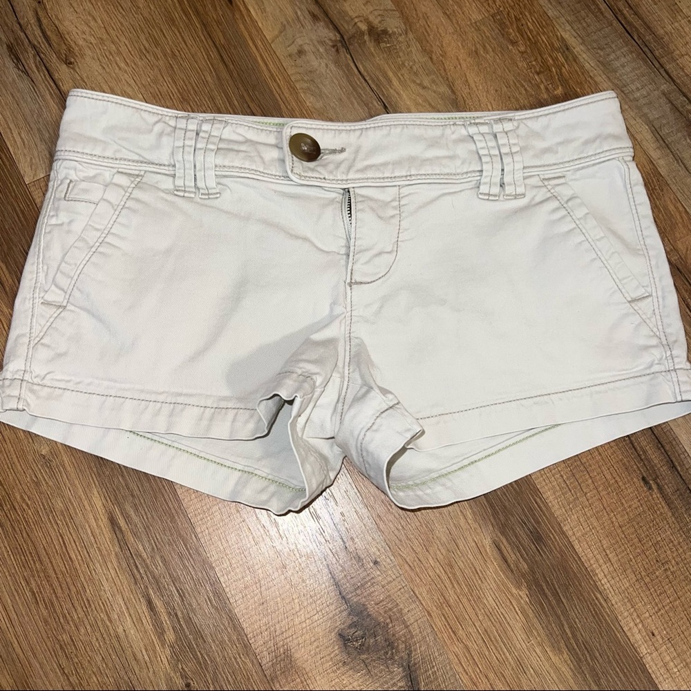 Y2K American Eagle Khakis short shorts